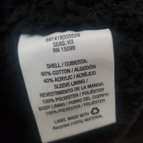 Men's Structure Black Marble Knit Sweater Size L - Picture 7 of 7